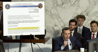 Sen. Hawley Critiques DOJ Actions Amid Allegations of Political Targeting