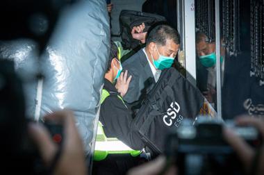 Hong Kong's Jimmy Lai Sentenced to 20 Years in Prison