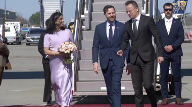 Usha Vance Showcases Maternity Fashion During Hungary Visit