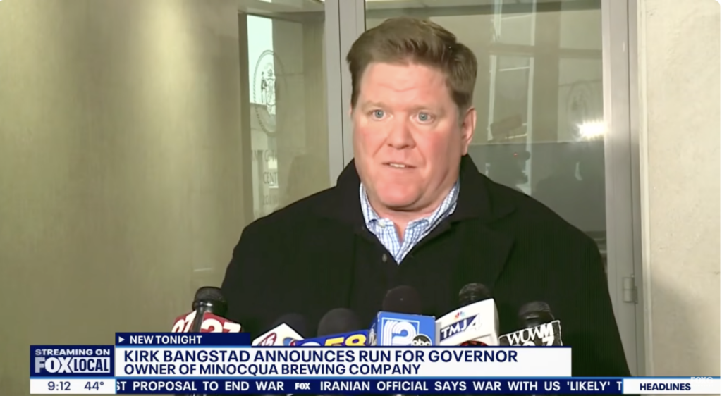 Wisconsin Brewpub Owner Kirk Bangstad Announces Gubernatorial Run Amid Controversy