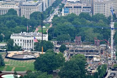 DOJ Asks Supreme Court to Lift Block on White House Ballroom Project