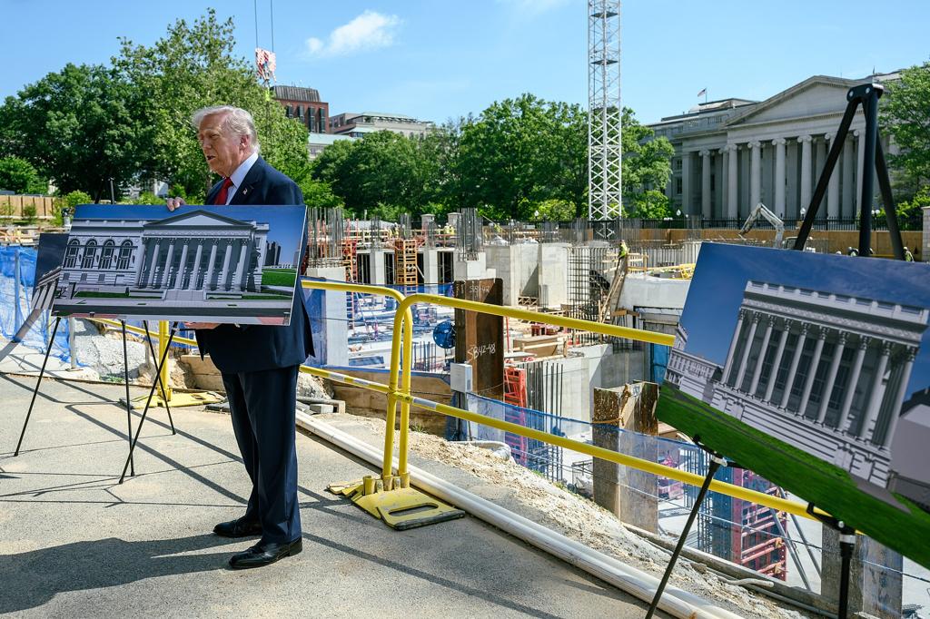 Supreme Court Halts Injunction Blocking Trump White House Ballroom Project