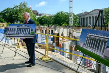 Supreme Court Halts Injunction Blocking Trump White House Ballroom Project