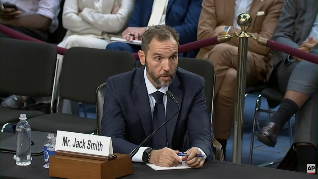 Jack Smith Obtained Nearly 5,000 Checks From Trump Donors, Senate Whistleblower Disclosures Reveal