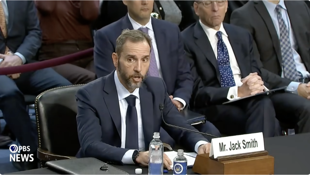 Senate Probes Jack Smith Over Journalist Surveillance, DOJ 'Weaponization' Claims