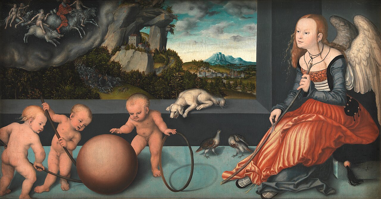 Lucas Cranach dÆ, Melankolien, 1532, KMSsp722, Statens Museum for Kunst.jpg