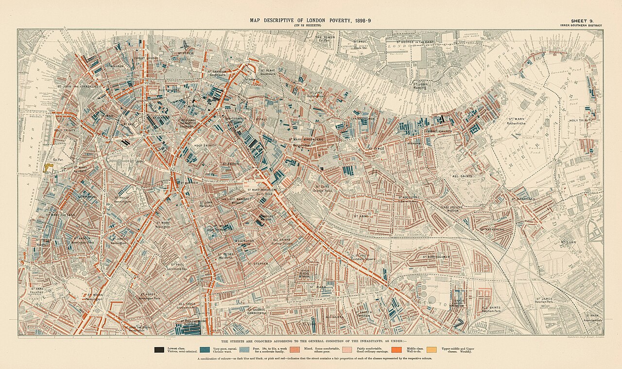 London Poverty Map, 1898-9 - Sheet 09 - inner southern district - lse-library-CQz-Oijf4BE-unsplash.jpg