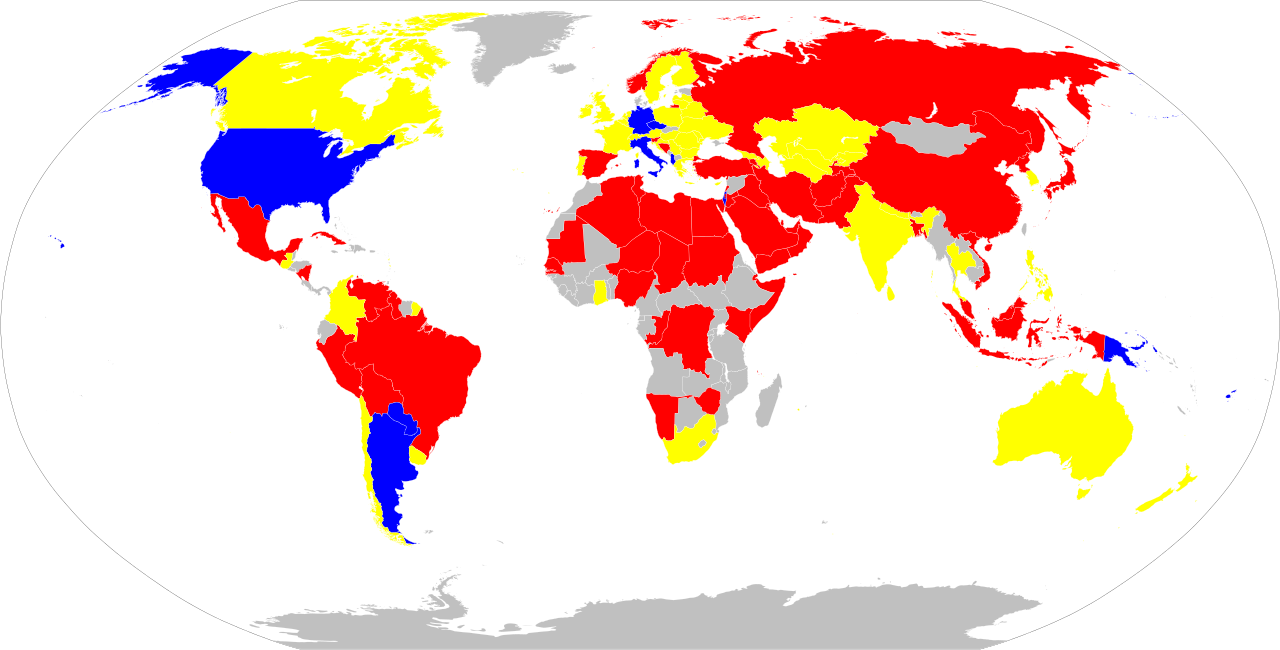 Reactions to Iran-Israel war of 2025.svg