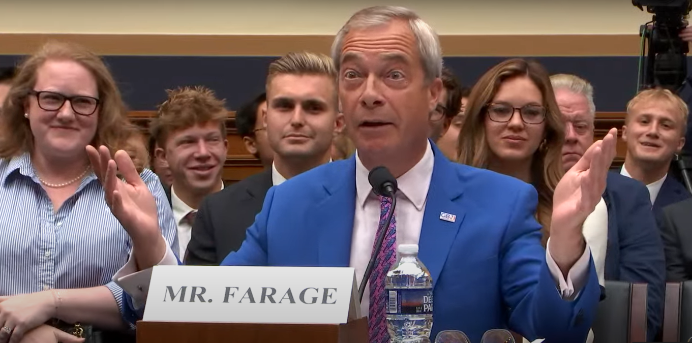 Farage Warns U.K. Censorship Could Affect Americans