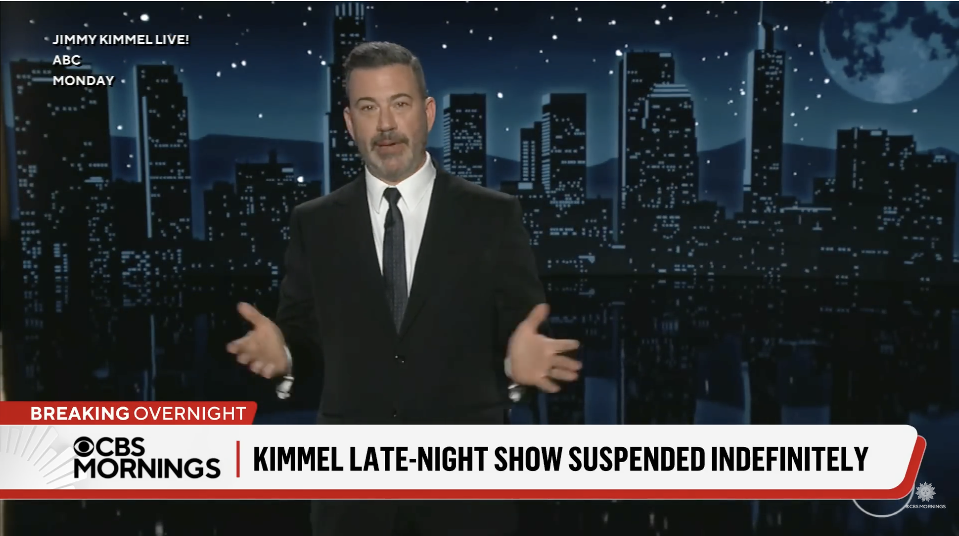 Jimmy Kimmel Suspended Amid Controversy Over Comments