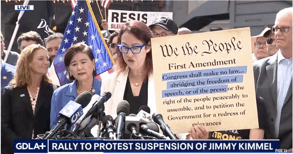 Jimmy Kimmel's Defenders Are Gaslighting Americans