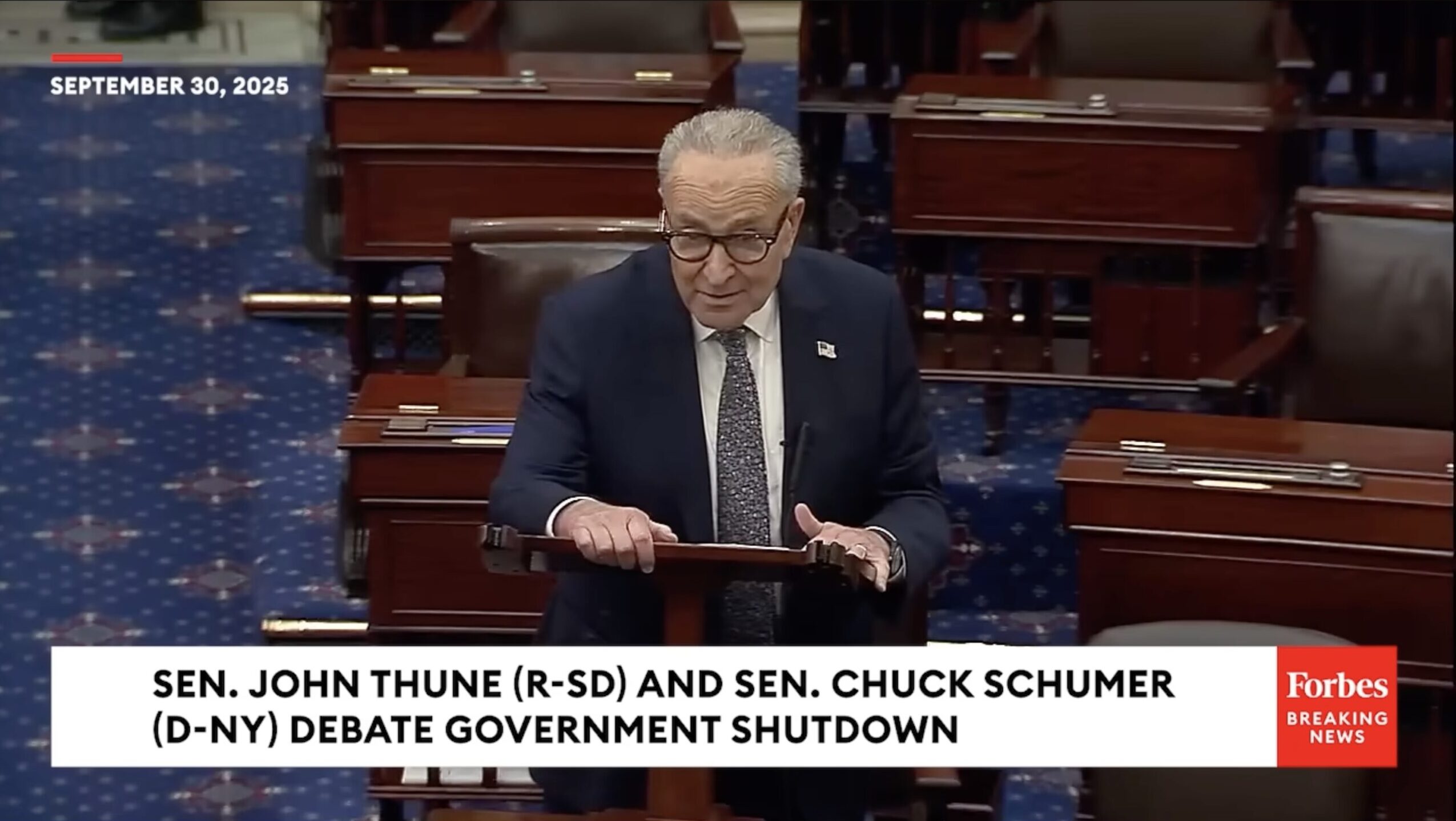 Democrats Opt for Government Shutdown Over Health Care Restrictions for Noncitizens