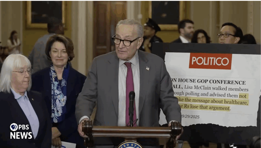 Senate Democrats Block Government Funding Amid Controversy Over Healthcare for Illegal Immigrants