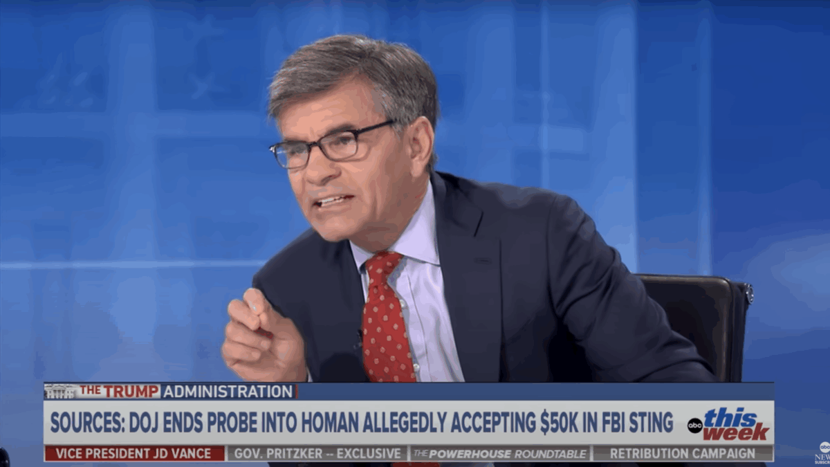 Vice President Vance Critiques ABC's Stephanopoulos During Live Interview