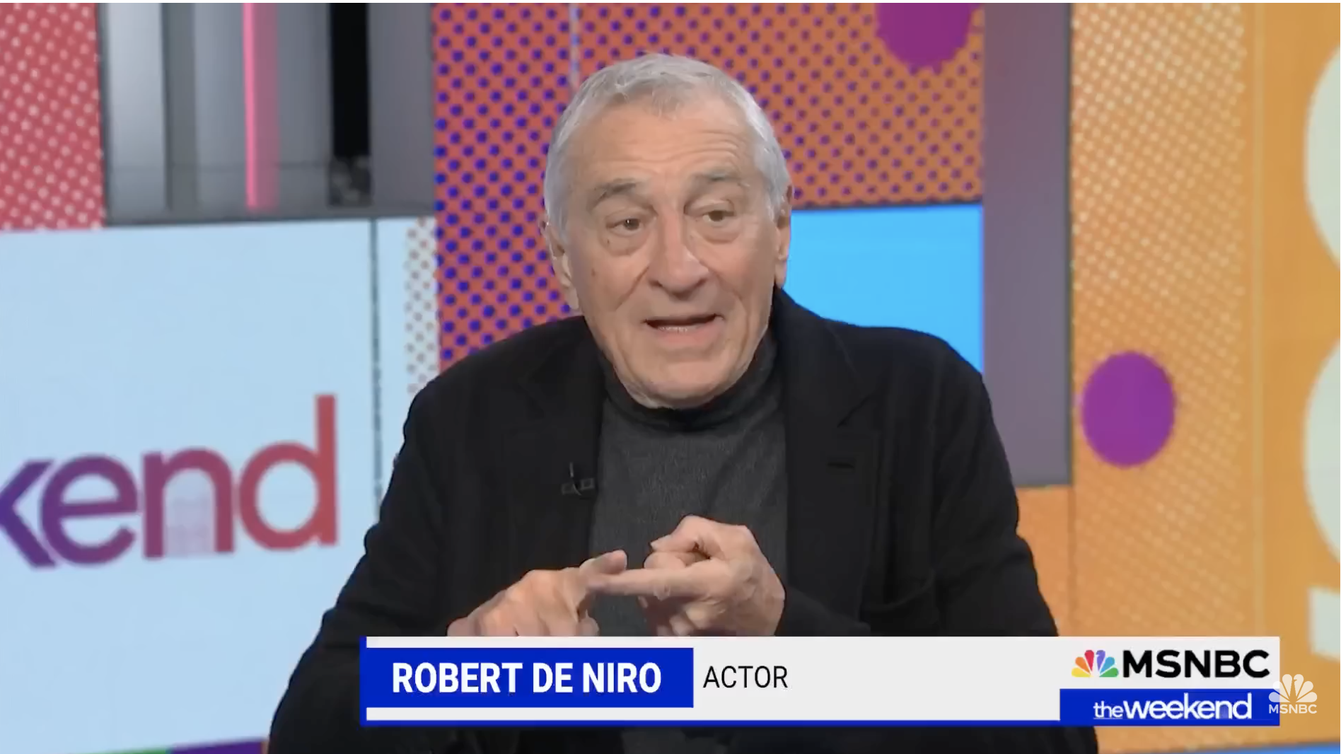 Robert De Niro Is One Of The Worst Old Men In America Today