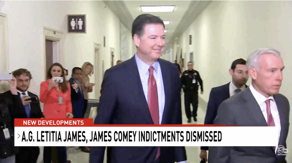Comey, James Escape Justice For Now Thanks To 'Partisan Judge'