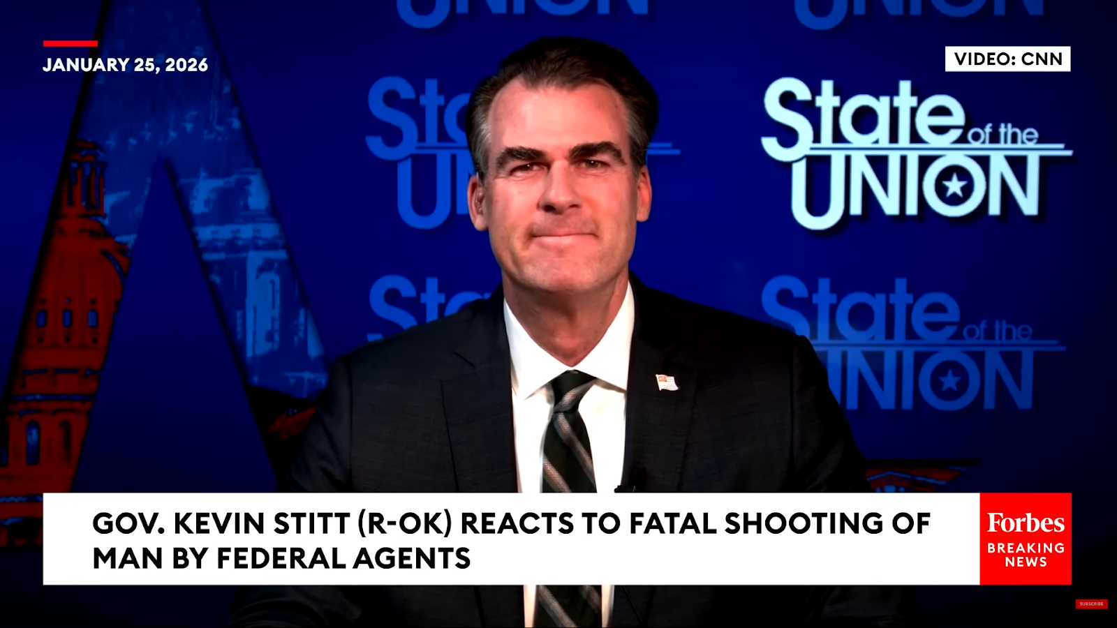 Oklahoma Governor Criticized for Comments on Immigration Enforcement