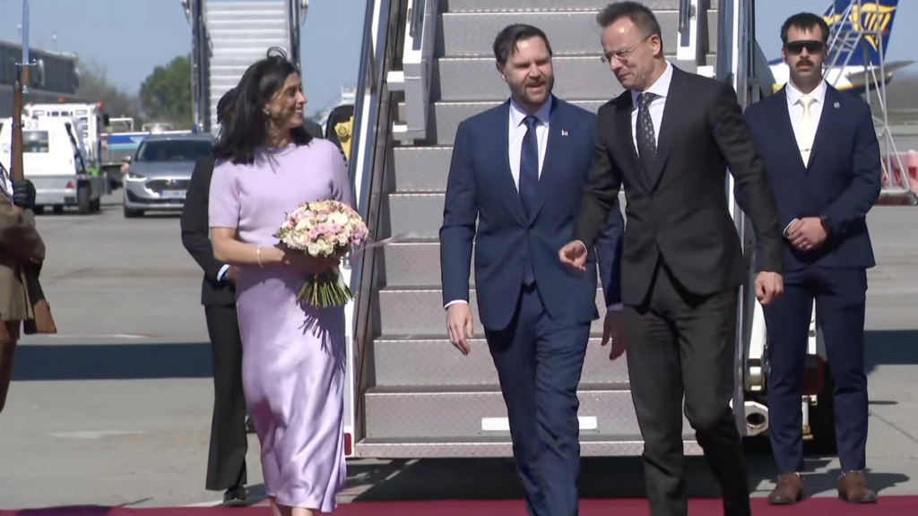 Usha Vance Showcases Maternity Fashion During Hungary Visit