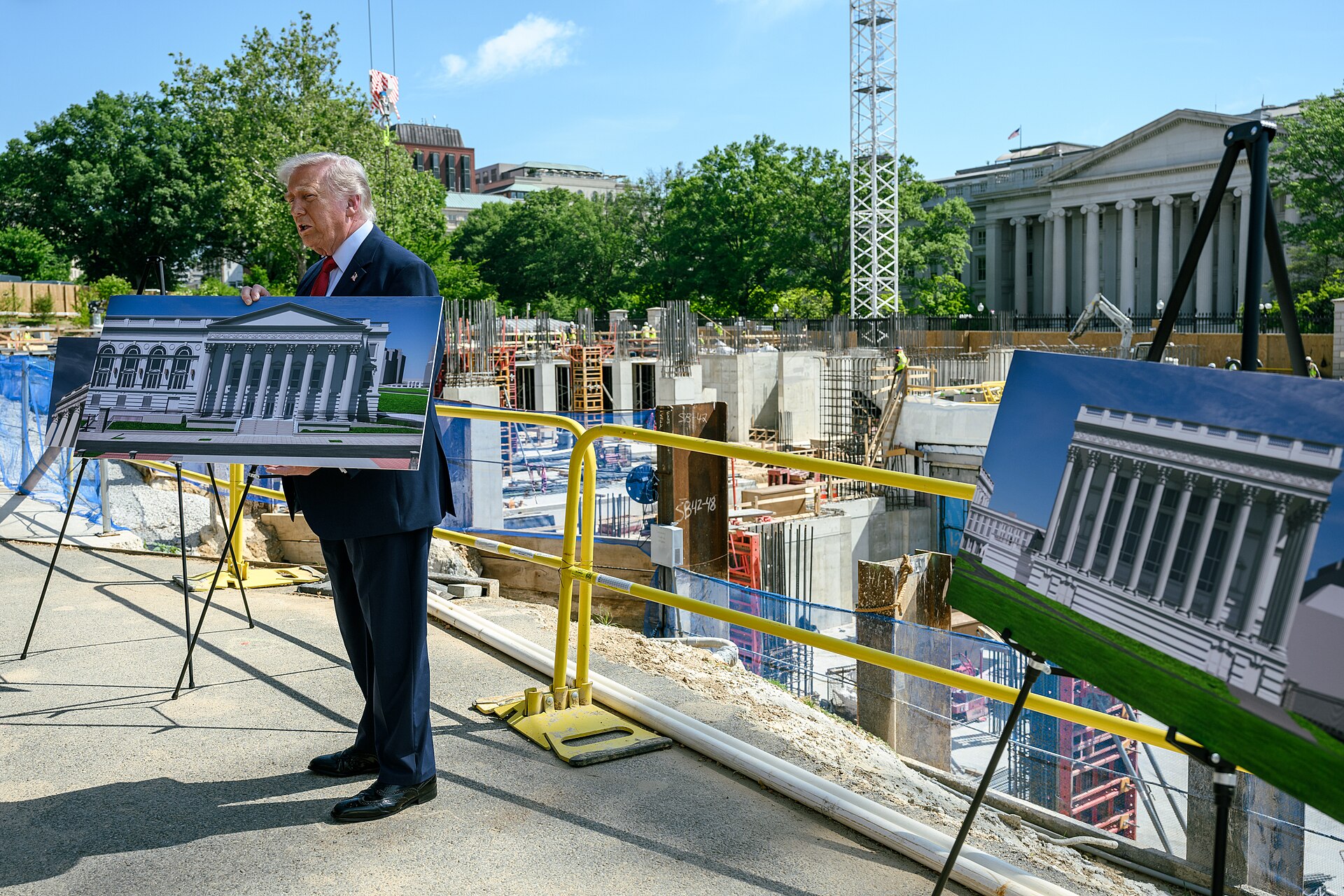 Supreme Court Halts Injunction Blocking Trump White House Ballroom Project